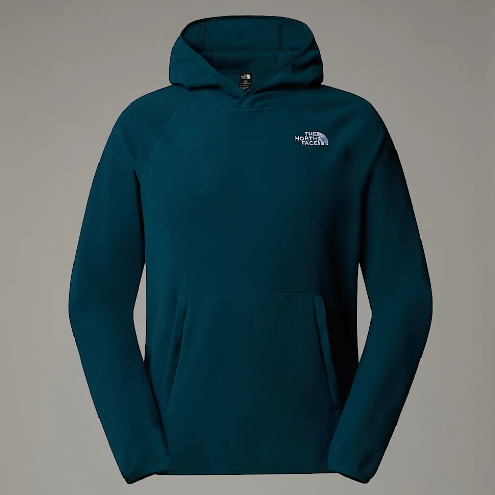 Online The North Face 100 Glacier Fleece Hættetrøje Til Herrer Midnight Petrol