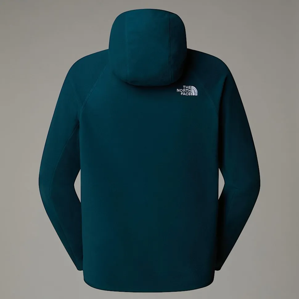 Online The North Face 100 Glacier Fleece Hættetrøje Til Herrer Midnight Petrol