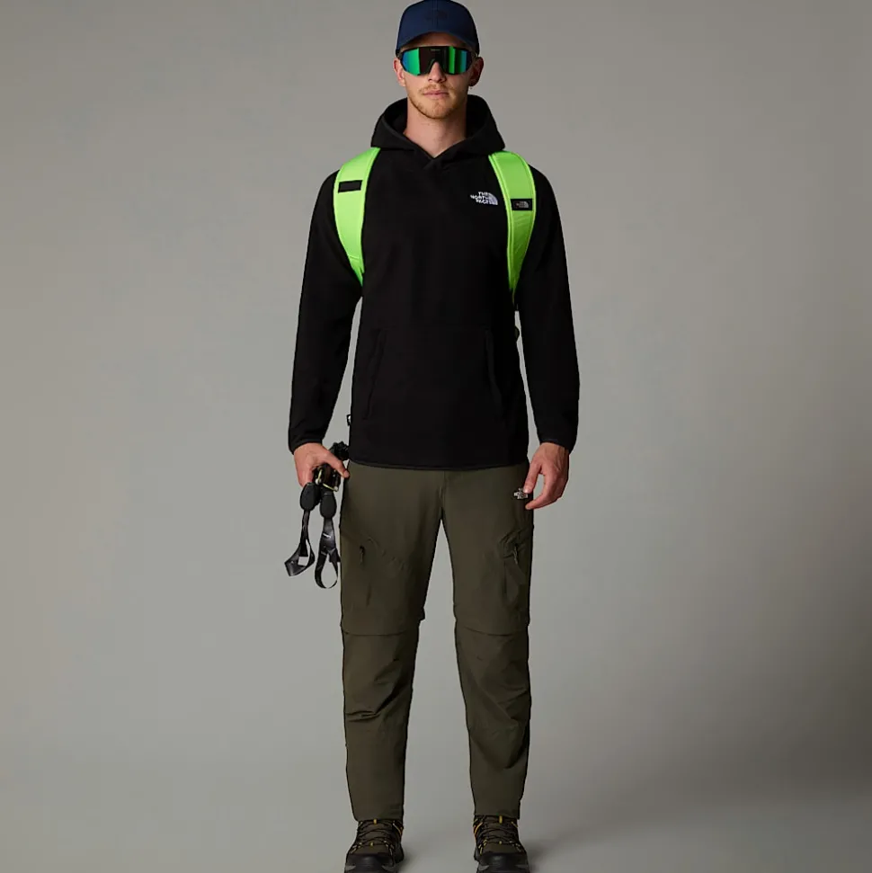 Online The North Face 100 Glacier Fleece Hættetrøje Til Herrer TNF Black-NPF