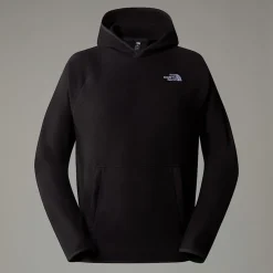 Online The North Face 100 Glacier Fleece Hættetrøje Til Herrer TNF Black-NPF