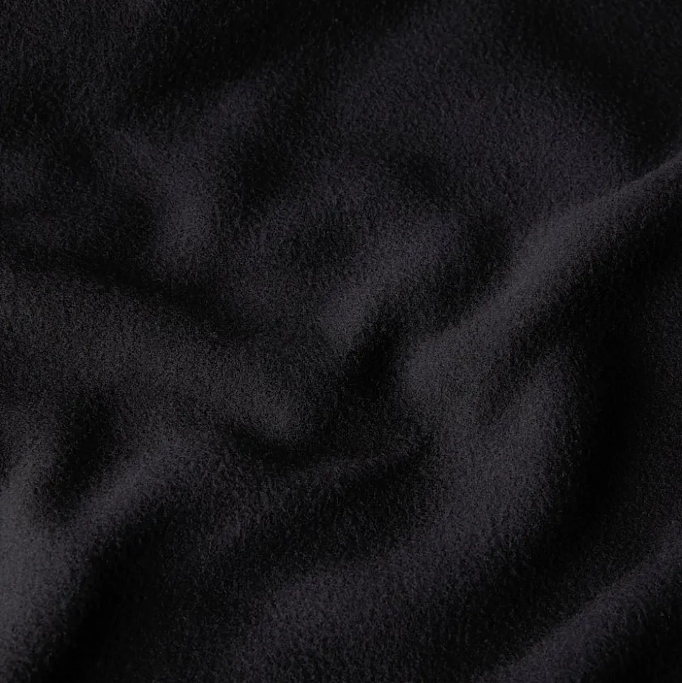 Discount The North Face 100 Glacier Fleece Med Kvart Lynlås I Store Størrelser Til Damer TNF Black-NPF