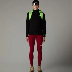 Flash Sale The North Face 100 Glacier Med Gennemgående Lynlås Til Damer TNF Black-NPF