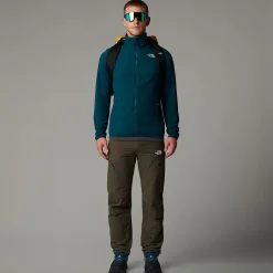 Online The North Face 100 Glacier Med Gennemgående Lynlås Til Herrer Midnight Petrol