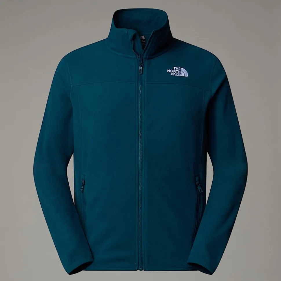 Online The North Face 100 Glacier Med Gennemgående Lynlås Til Herrer Midnight Petrol