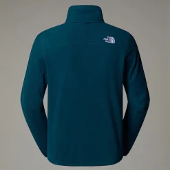 Online The North Face 100 Glacier Med Gennemgående Lynlås Til Herrer Midnight Petrol