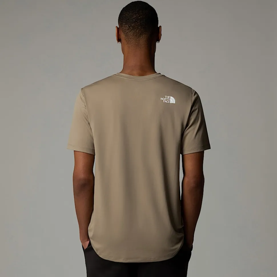 Discount The North Face 24/7 Graphic T-shirt Til Herrer Cavern Grey