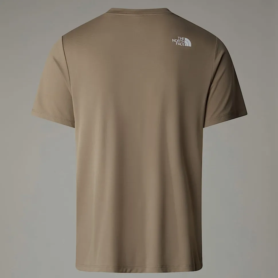 Discount The North Face 24/7 Graphic T-shirt Til Herrer Cavern Grey