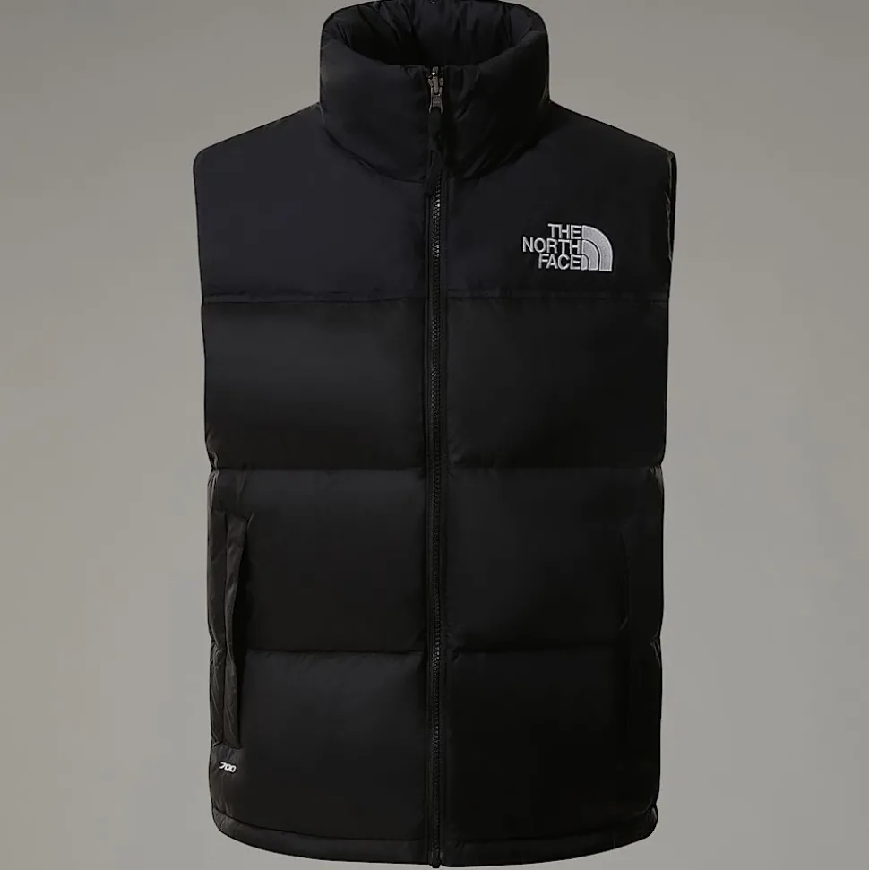 Fashion The North Face 1996 Retro Nuptse Dunvest Til Damer Recycled TNF Black