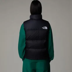 Fashion The North Face 1996 Retro Nuptse Dunvest Til Damer Recycled TNF Black