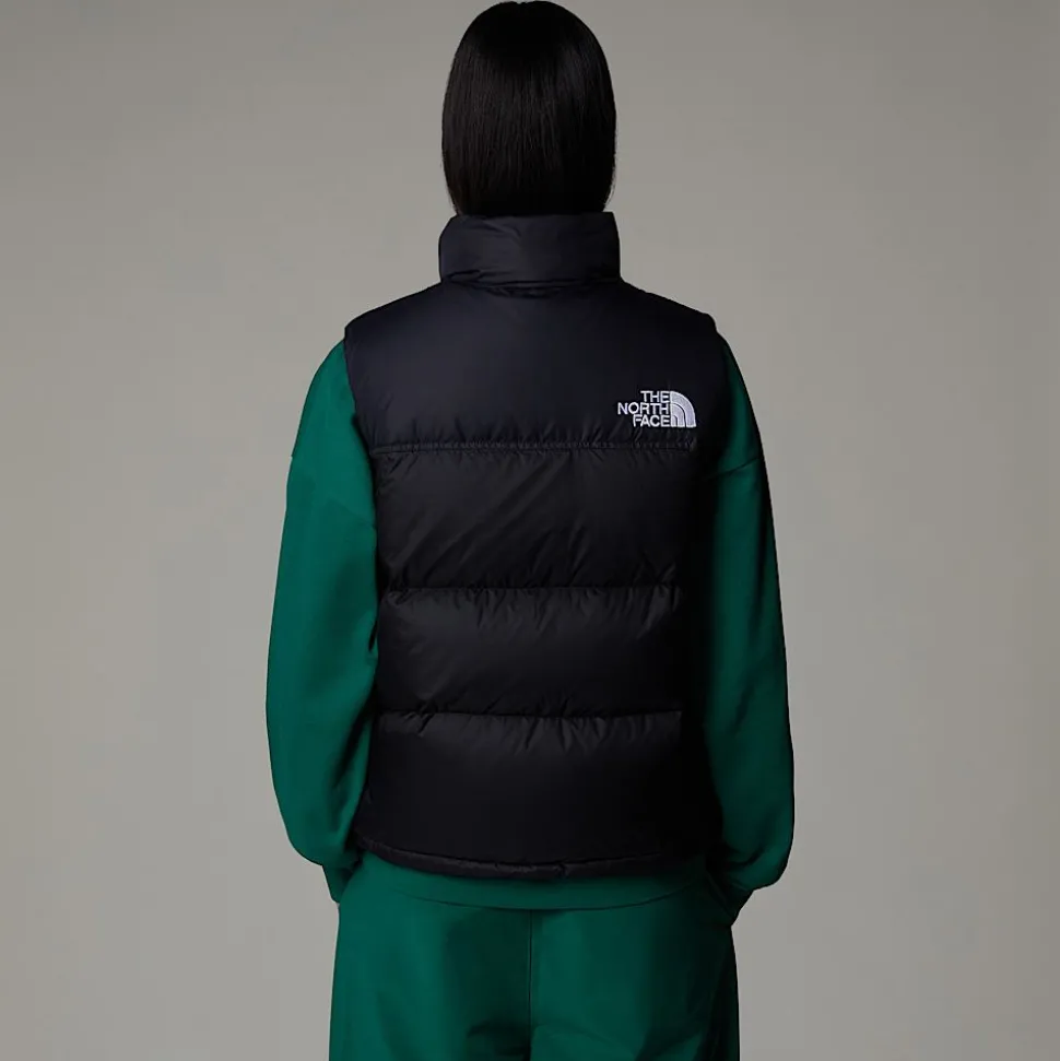 Fashion The North Face 1996 Retro Nuptse Dunvest Til Damer Recycled TNF Black