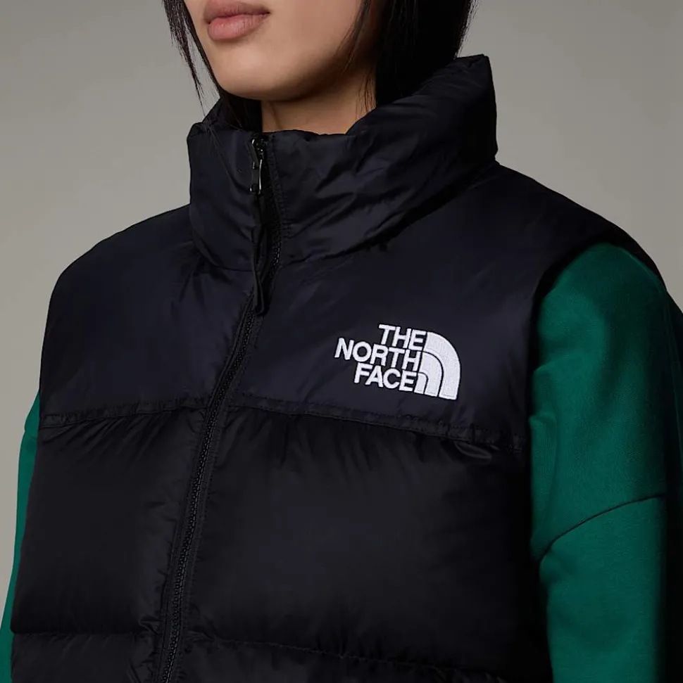 Fashion The North Face 1996 Retro Nuptse Dunvest Til Damer Recycled TNF Black