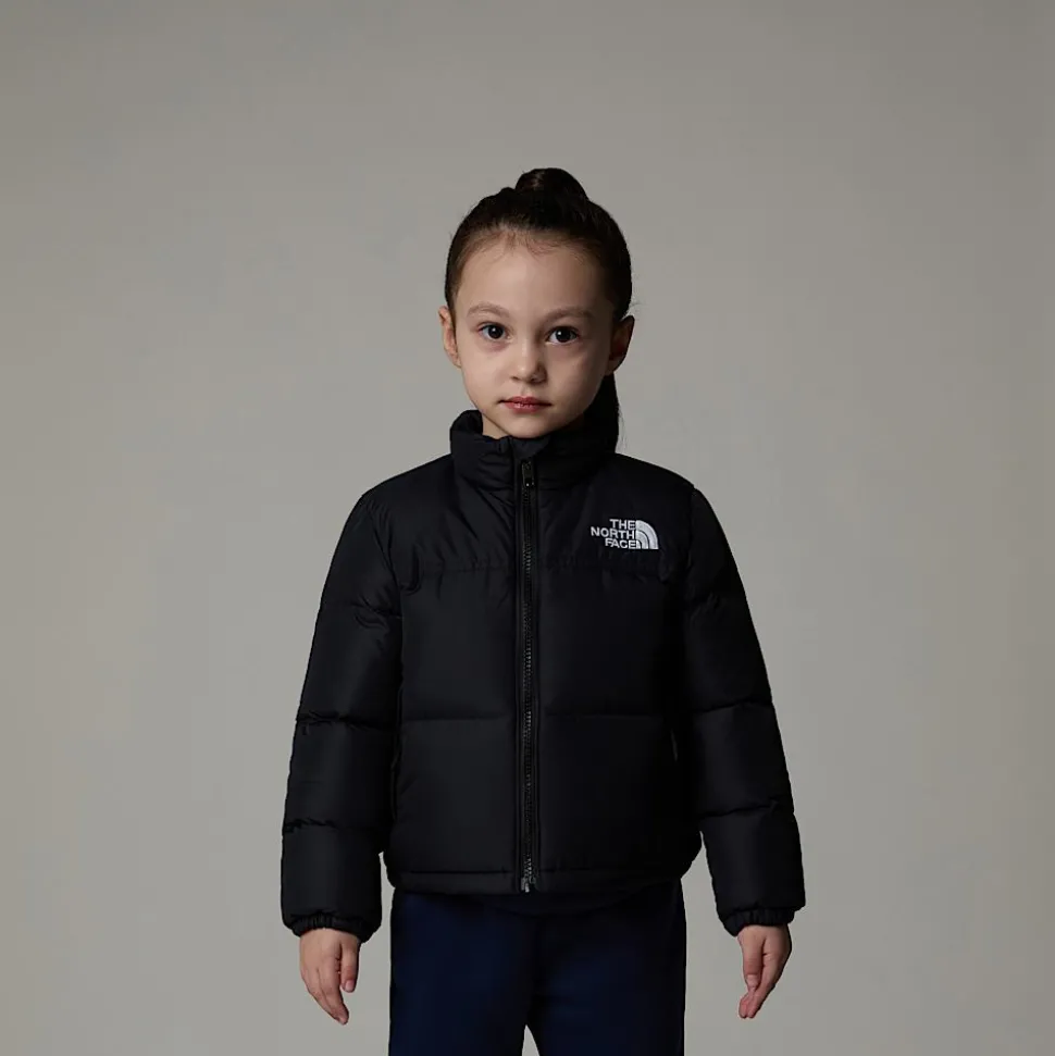 Fashion The North Face 1996 Retro Nuptse Jakke Til Børn TNF Black