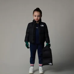 Fashion The North Face 1996 Retro Nuptse Jakke Til Børn TNF Black