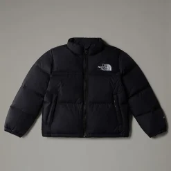 Fashion The North Face 1996 Retro Nuptse Jakke Til Børn TNF Black