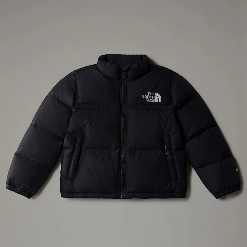 Fashion The North Face 1996 Retro Nuptse Jakke Til Børn TNF Black