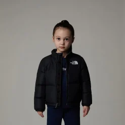 Fashion The North Face 1996 Retro Nuptse Jakke Til Børn TNF Black