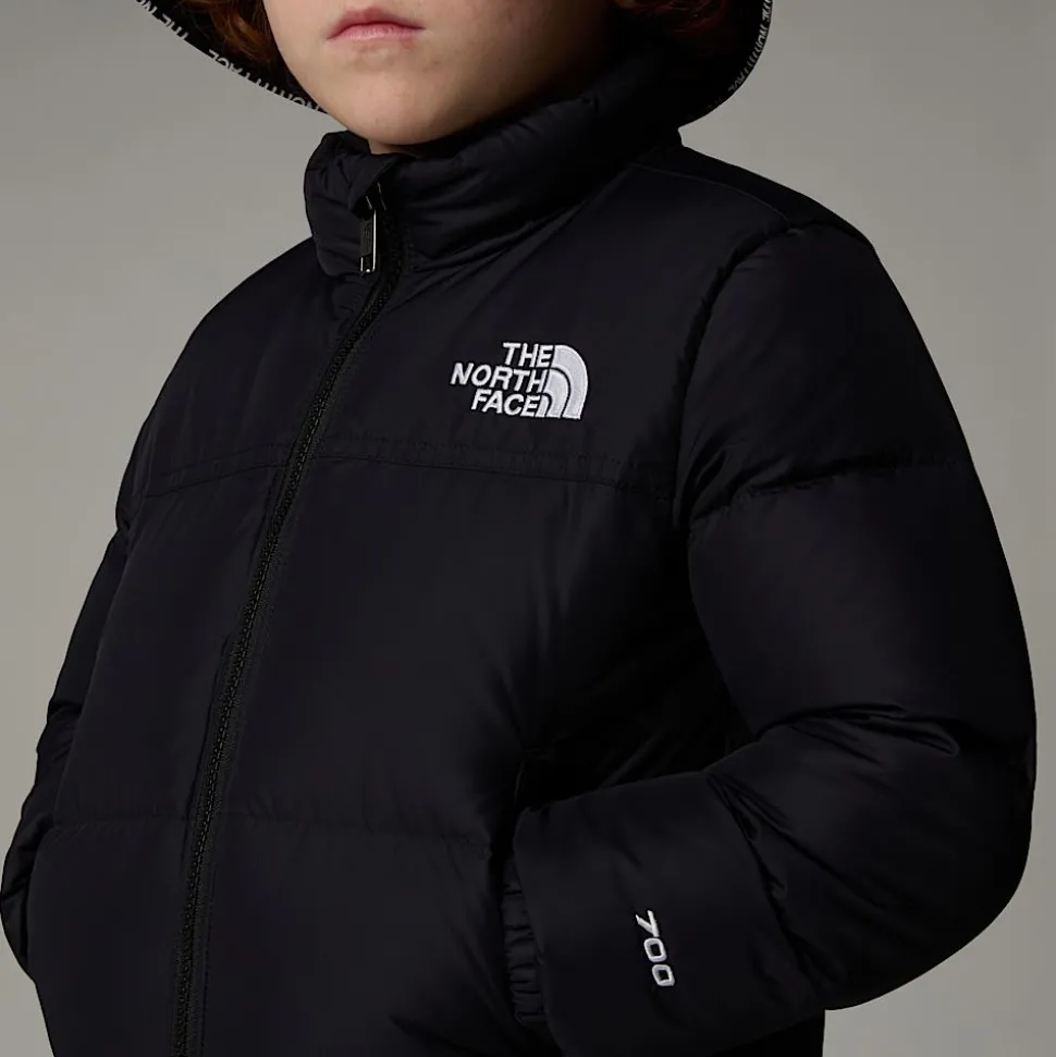 Fashion The North Face 1996 Retro Nuptse Jakke Til Børn TNF Black