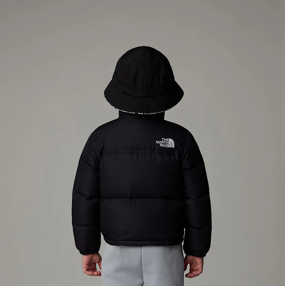 Fashion The North Face 1996 Retro Nuptse Jakke Til Børn TNF Black