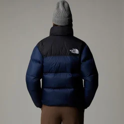 Discount The North Face 1996 Retro Nuptse Jakke Til Damer Summit Navy-TNF Black