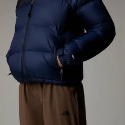 Discount The North Face 1996 Retro Nuptse Jakke Til Damer Summit Navy-TNF Black