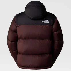 Fashion The North Face 1996 Retro Nuptse Jakke Til Herrer Coal Brown-TNF Black