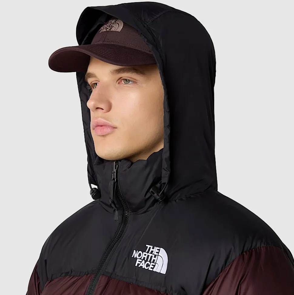 Fashion The North Face 1996 Retro Nuptse Jakke Til Herrer Coal Brown-TNF Black