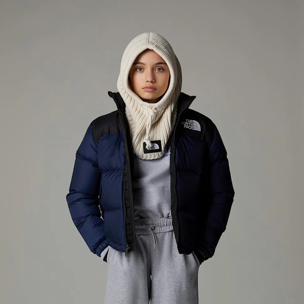 Flash Sale The North Face 1996 Retro Nuptse Jakke Til Unge Summit Navy-TNF Black