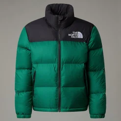 Shop The North Face 1996 Retro Nuptse Jakke Til Unge Evergreen