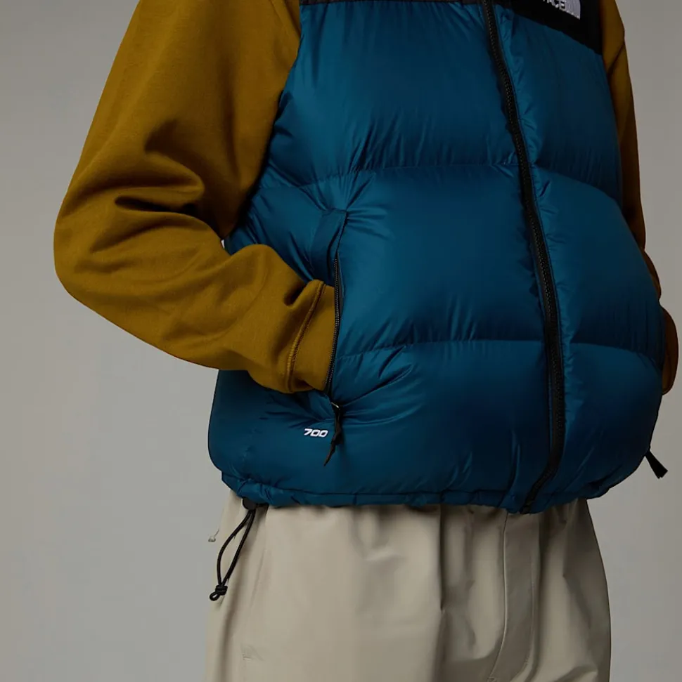 Flash Sale The North Face 1996 Retro Nuptse Vest Til Herrer Midnight Petrol-TNF Black