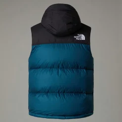 Flash Sale The North Face 1996 Retro Nuptse Vest Til Herrer Midnight Petrol-TNF Black