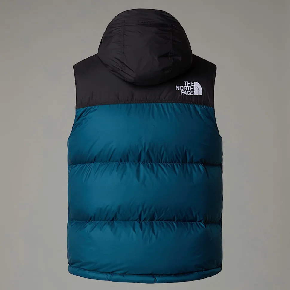 Flash Sale The North Face 1996 Retro Nuptse Vest Til Herrer Midnight Petrol-TNF Black
