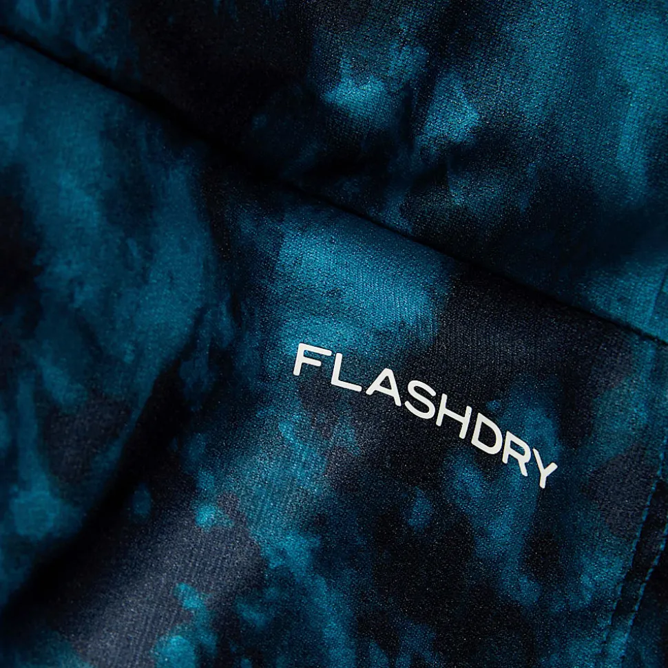 New The North Face 24/7 T-shirt Med Tryk Til Herrer Midnight Petrol Micro Halfdome Print