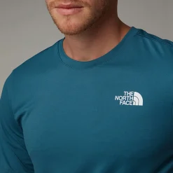 Store The North Face 24/7 T-shirt Til Herrer MALLARD BLUE