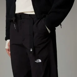 Fashion The North Face Abukuma Relaxed Loose Bukser Til Damer TNF Black-NPF