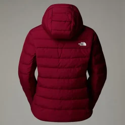 Outlet The North Face Aconcagua III Jakke Med Hætte Til Damer Beetroot