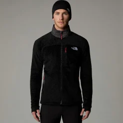 Fashion The North Face Alpedge Polartec® High Loft™ Jakke Til Herrer TNF Black-Anthracite Grey-High Risk Red