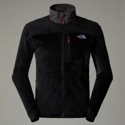 Fashion The North Face Alpedge Polartec® High Loft™ Jakke Til Herrer TNF Black-Anthracite Grey-High Risk Red