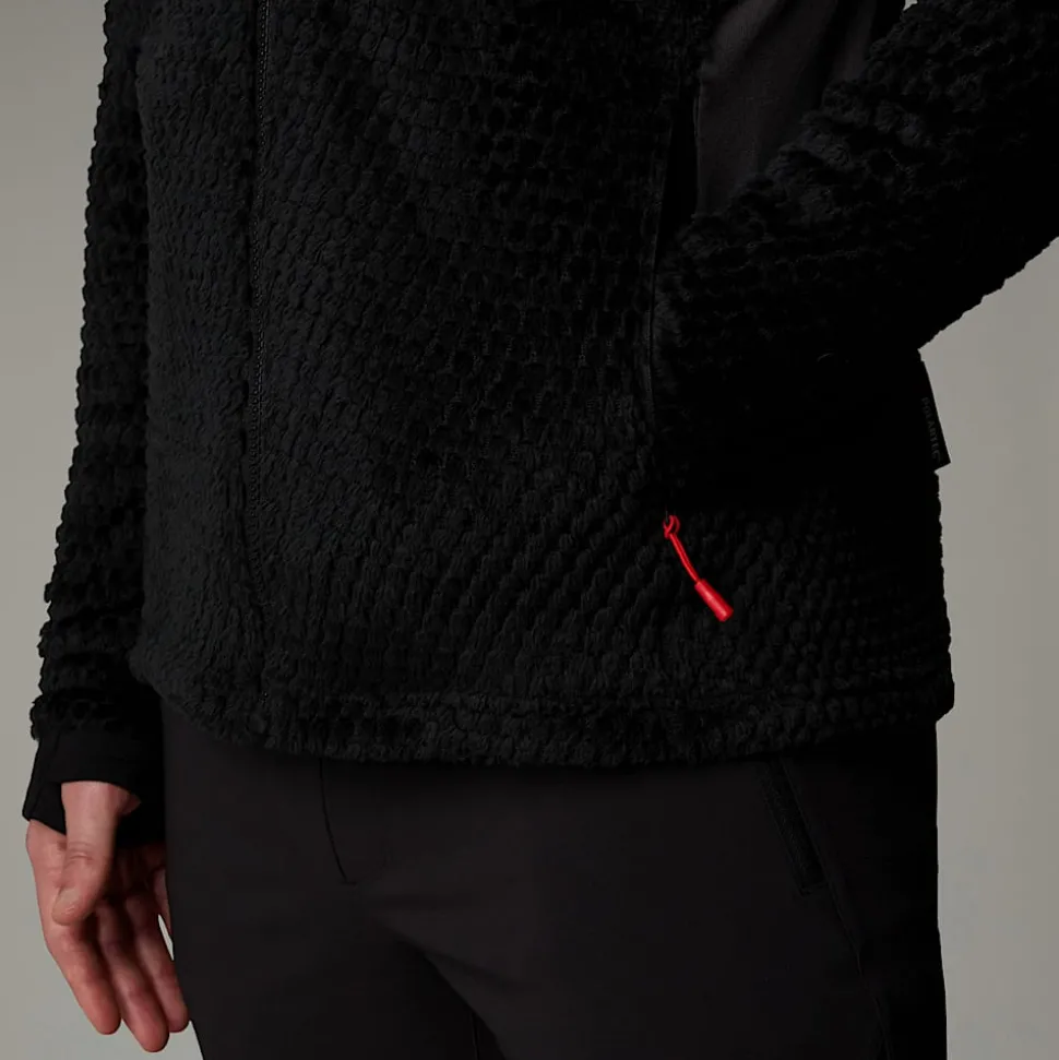 Fashion The North Face Alpedge Polartec® High Loft™ Jakke Til Herrer TNF Black-Anthracite Grey-High Risk Red