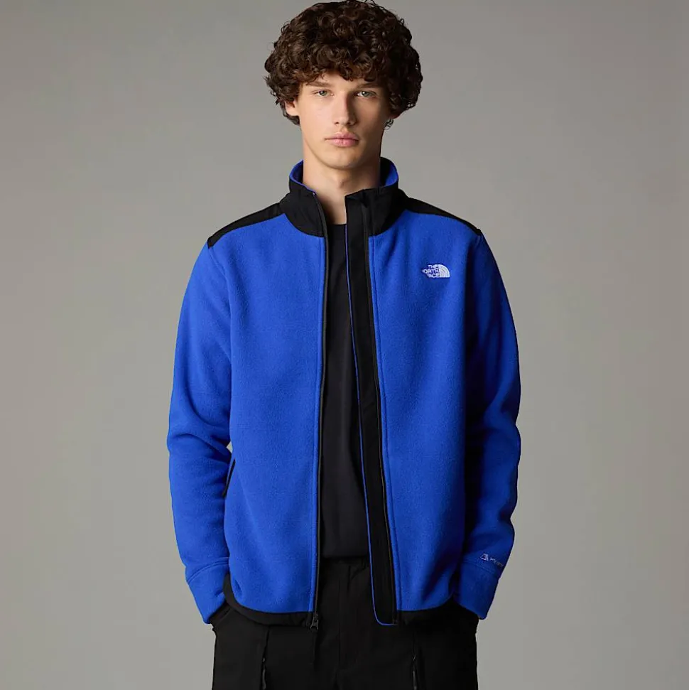 Flash Sale The North Face Alpine Polartec® Fleece 200 Jakke Til Herrer TNF Blue-TNF Black