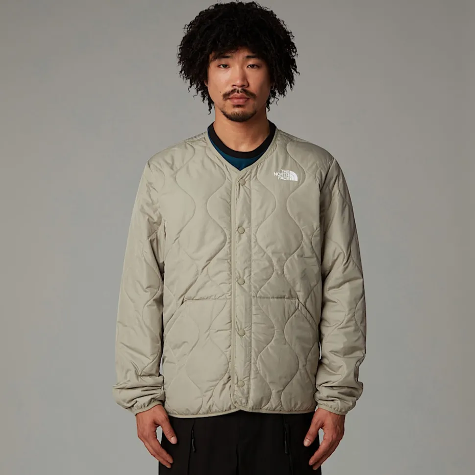 Outlet The North Face Ampato Quiltet Jakke Til Herrer Clay Grey