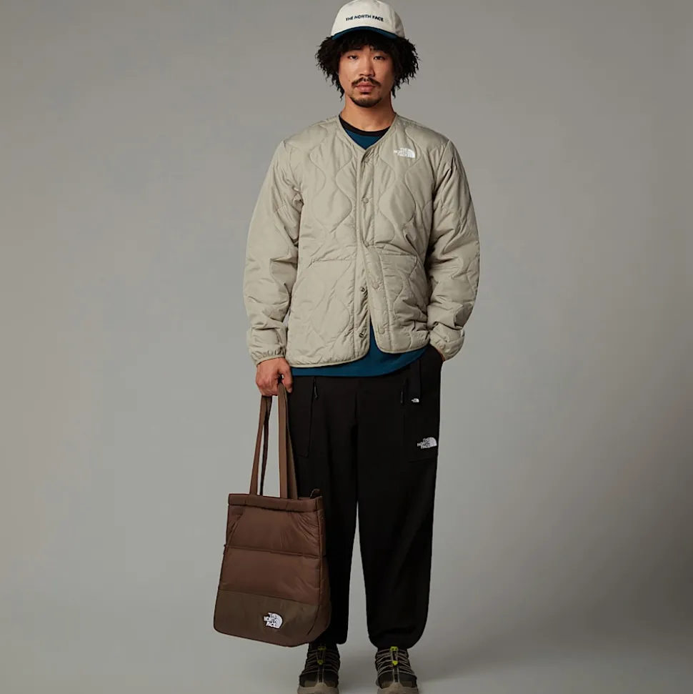 Outlet The North Face Ampato Quiltet Jakke Til Herrer Clay Grey