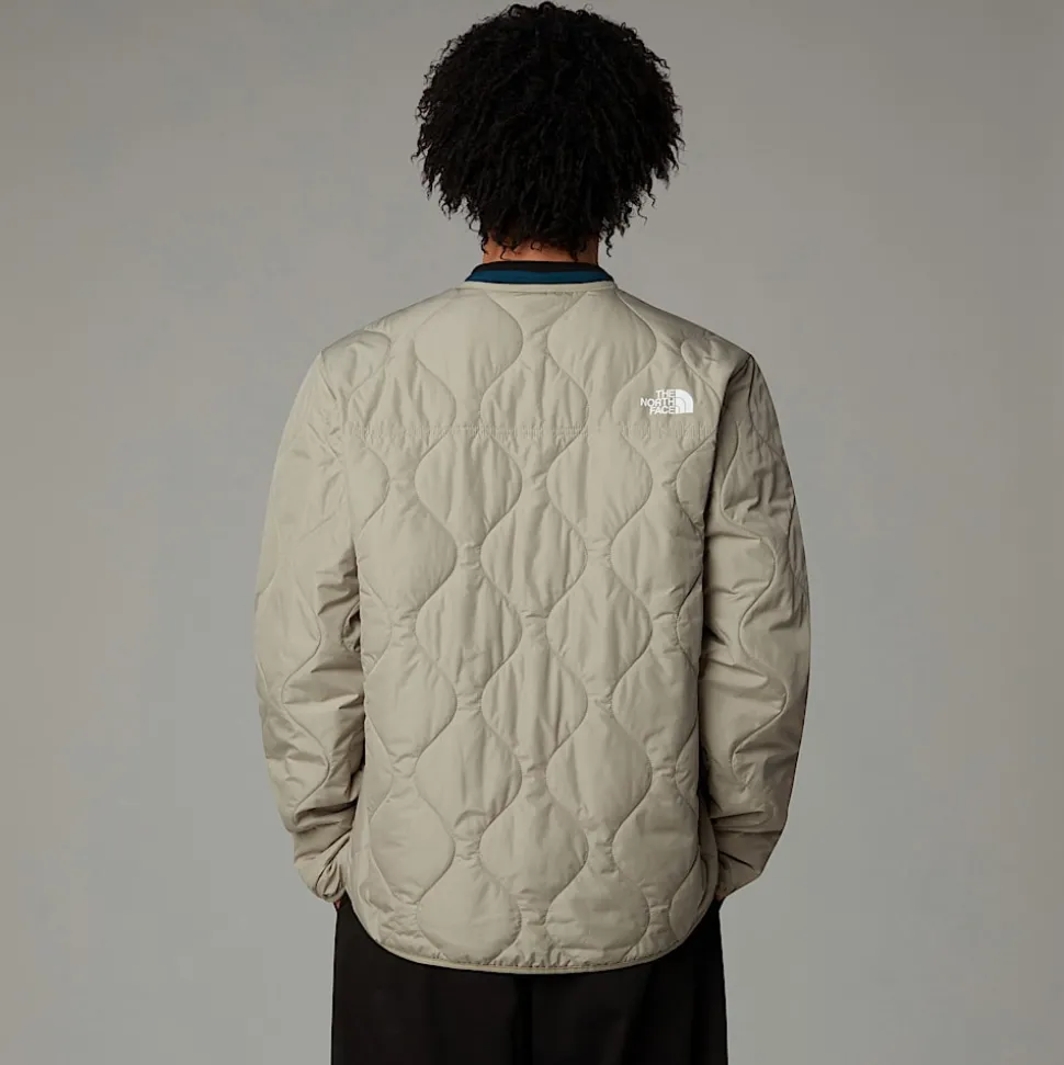 Outlet The North Face Ampato Quiltet Jakke Til Herrer Clay Grey