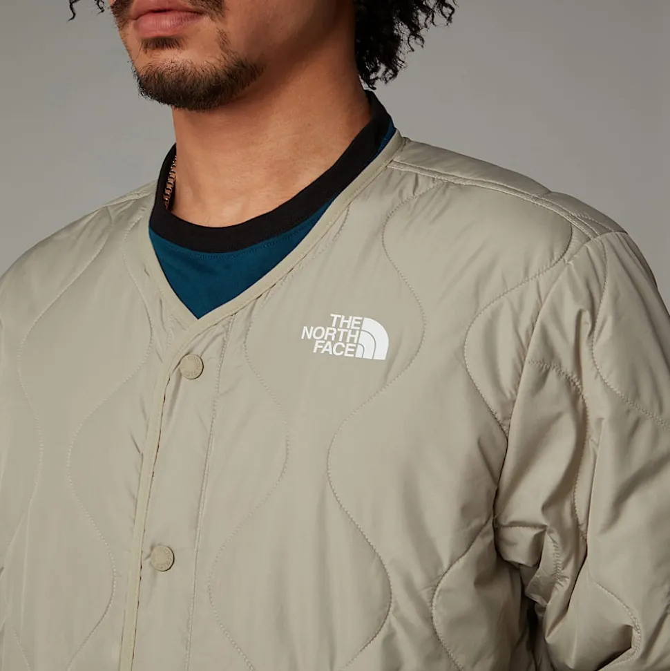 Outlet The North Face Ampato Quiltet Jakke Til Herrer Clay Grey