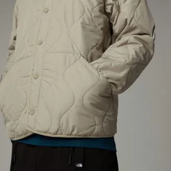 Outlet The North Face Ampato Quiltet Jakke Til Herrer Clay Grey