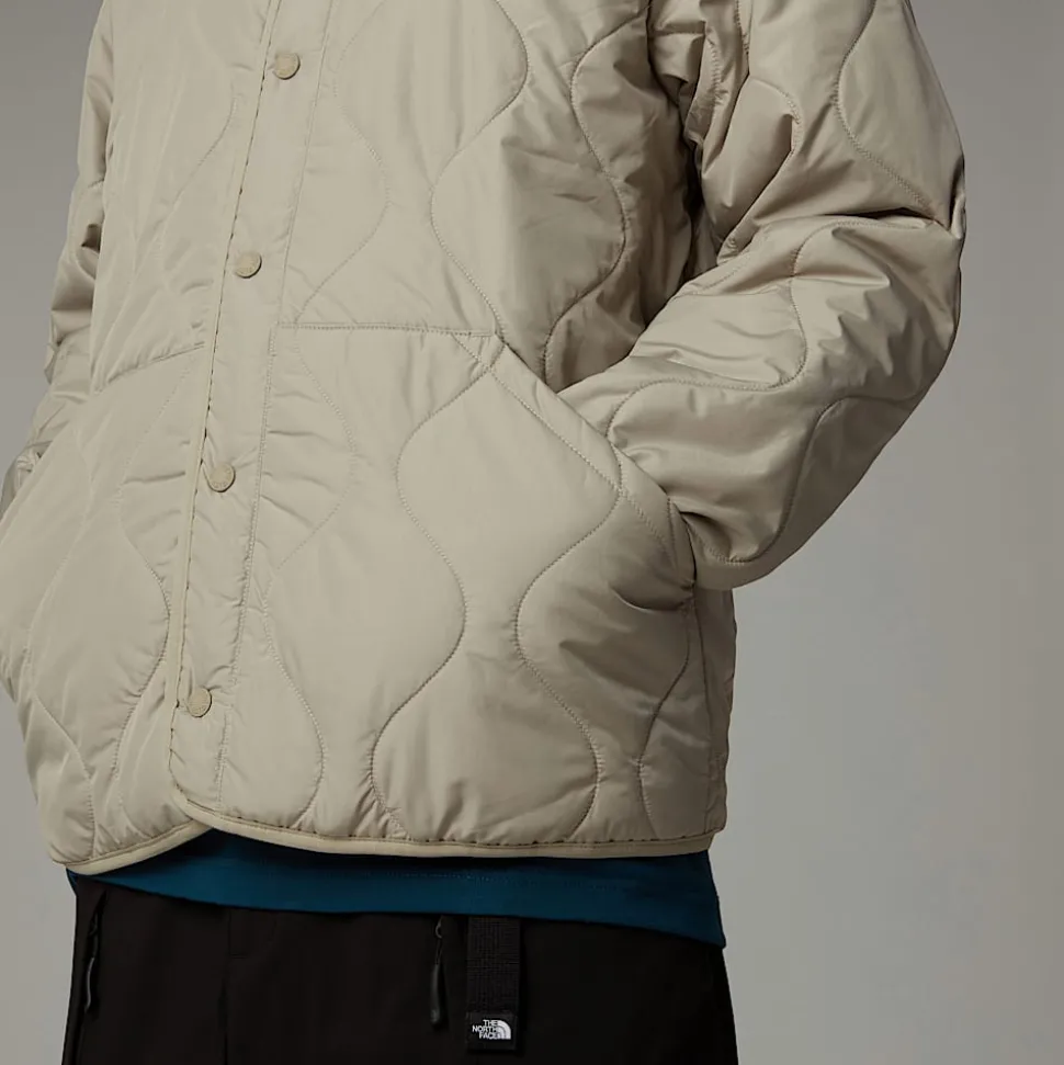 Outlet The North Face Ampato Quiltet Jakke Til Herrer Clay Grey