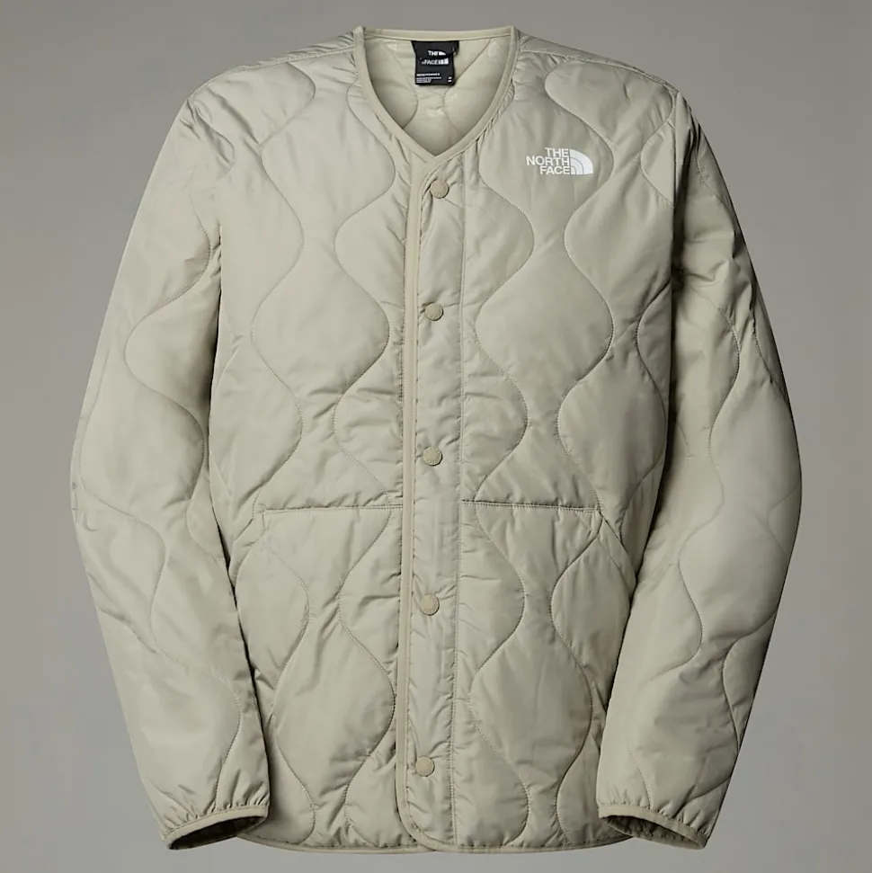 Outlet The North Face Ampato Quiltet Jakke Til Herrer Clay Grey