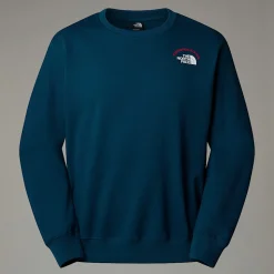 Outlet The North Face Anniversary Sweatshirt Til Herrer Midnight Petrol