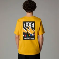 Best Sale The North Face Anniversary T-shirt Til Herrer Summit Gold