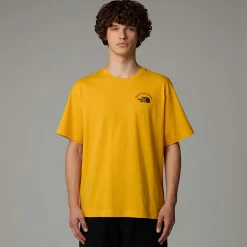 Best Sale The North Face Anniversary T-shirt Til Herrer Summit Gold