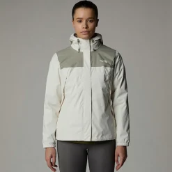 Cheap The North Face Antora Jakke Til Damer White Dune-Clay Grey